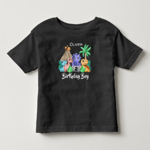 Adorable Baby Dinosaurs Birthday Toddler T-shirt