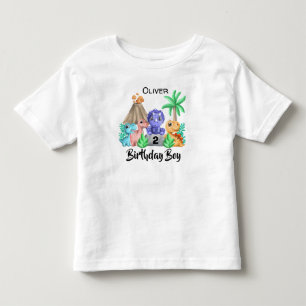 Adorable Baby Dinosaurs Birthday Toddler T-shirt