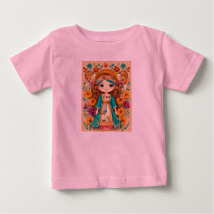 Adorable Baby Doll T-Shirt: Tiny Tots, Big Smiles T-Shirt