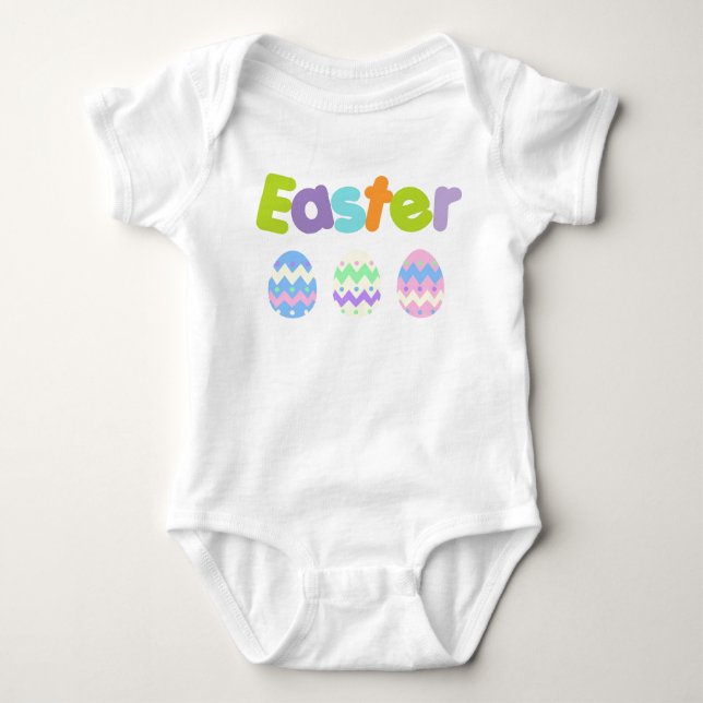 Adorable Baby Easter Designs Bodysuit (Front)
