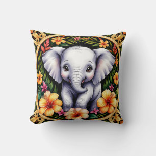 Adorable Baby Elephant Cushion