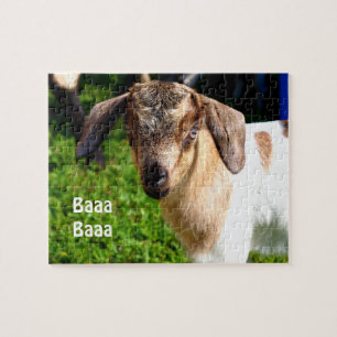 Adorable Baby Goat Jigsaw Puzzle