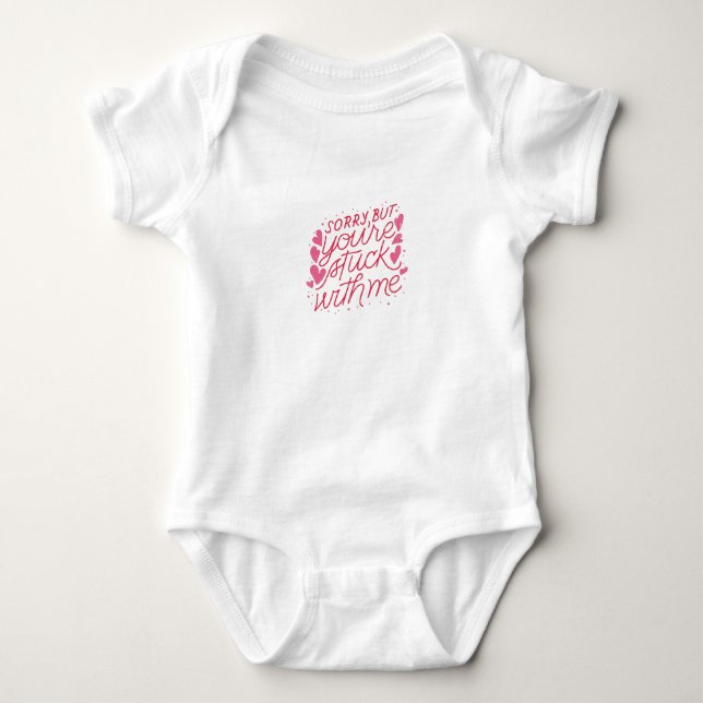 Adorable Baby Jersey Bodysuits for Ultimate Comfor (Front)