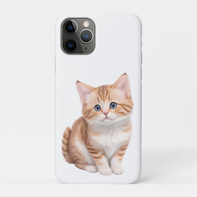 Adorable Baby Kitten Cute  Case-Mate iPhone Case (Back)