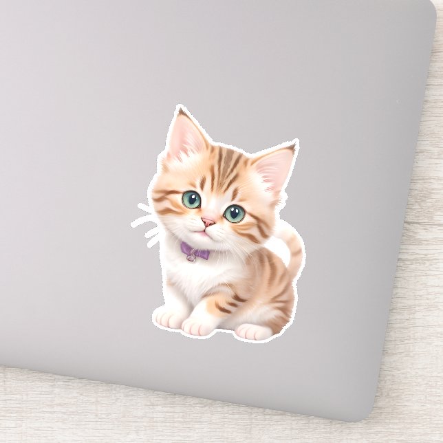 Adorable Baby Kitten Design  (Detail)