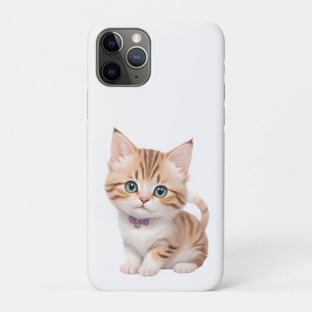 Adorable Baby Kitten Design  Case-Mate iPhone Case (Back)