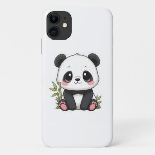 Adorable Baby Panda Bamboo iPhone 11 Case