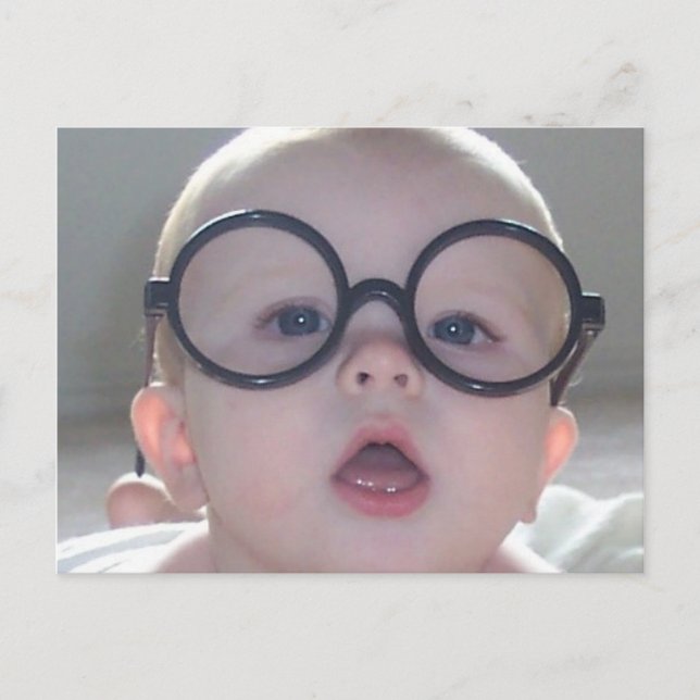 Adorable Baby Postcard (Front)
