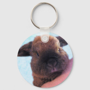 Adorable Baby-Rabbit Keychain