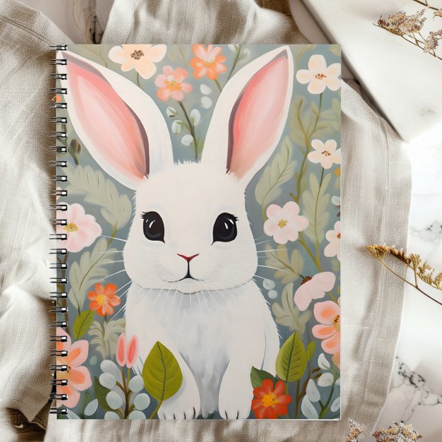 Adorable Baby Rabbit  Notebook (Creator Uploaded)
