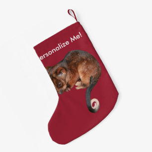 Adorable Baby Ringtail Possum in Australia Small Christmas Stocking