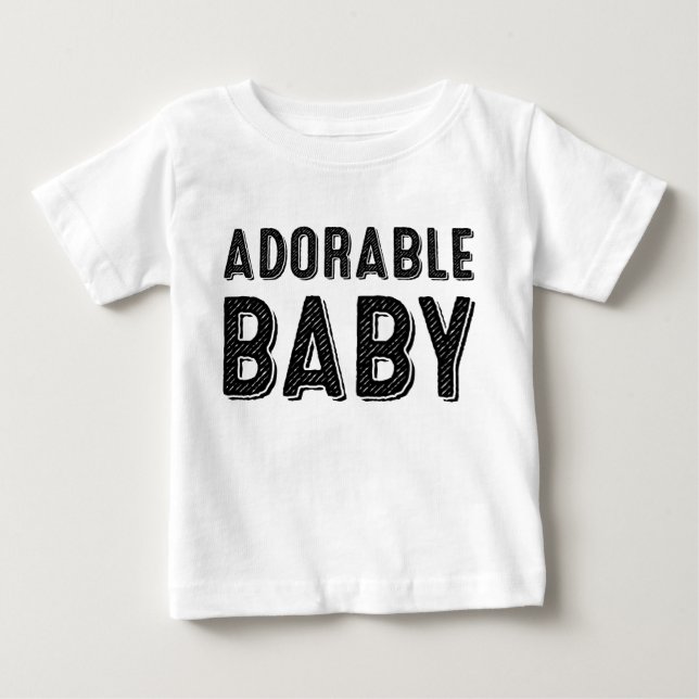 Adorable Baby T-shirt (Front)