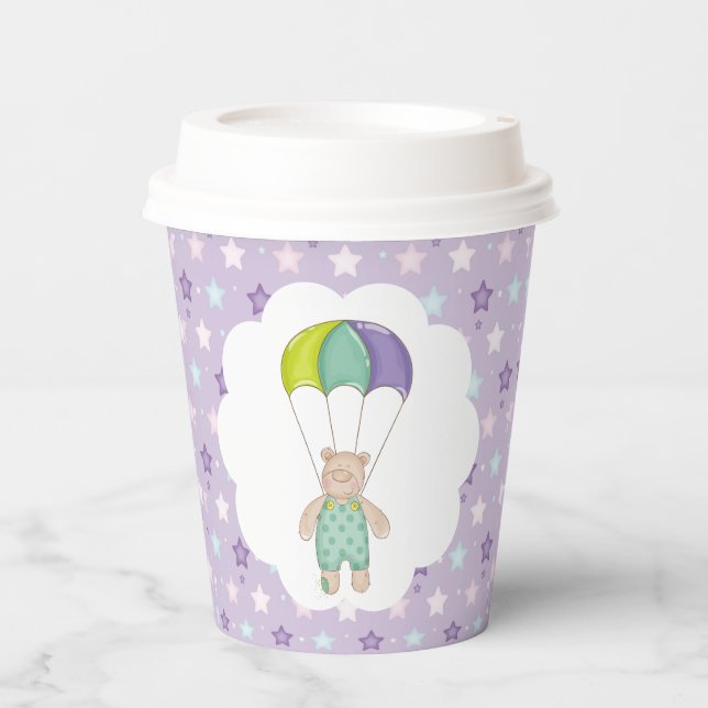 Adorable Baby Teddy Bear Paper cup (Front)