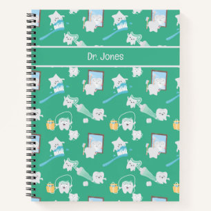 Adorable Baby Teeth Dental Office Dentist  Notebook