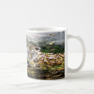 Adorable Baby Tiger Cub Coffee Mug