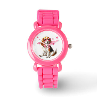Adorable Beagle Kids' Watch