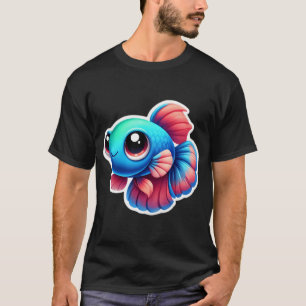 Adorable Betta Fish T-Shirt