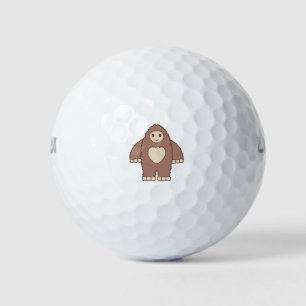 Adorable Bigfoot Golf Balls