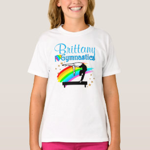 ADORABLE BLUE CUSTOM I LOVE GYMNASTICS SWEATSHIRT T-Shirt