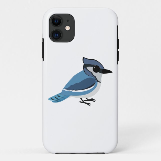 Adorable Blue Jay Case-Mate iPhone Case (Back)