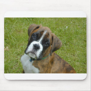Adorable Boxer Puppy Mousemat