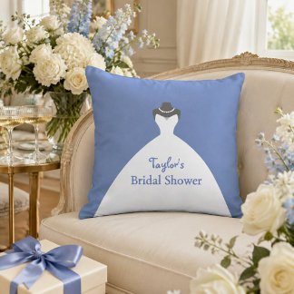 Adorable Bridal Shower Personalised Cushion