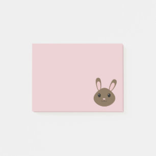 Adorable Brown Bunny Post-it Notes
