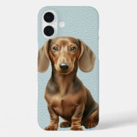 ADORABLE BROWN DACHSHUND PUPPY DOG
