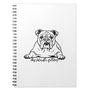 Adorable Bulldog Notebook