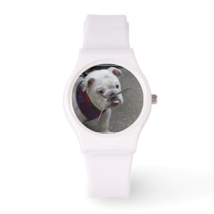 Adorable Bulldog Watch