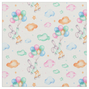Adorable Bunnies Fabric