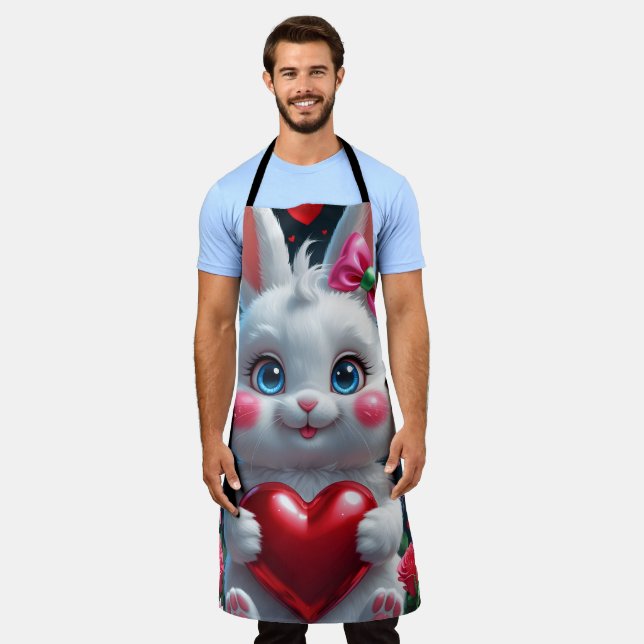 Adorable Bunny Apron (Worn)