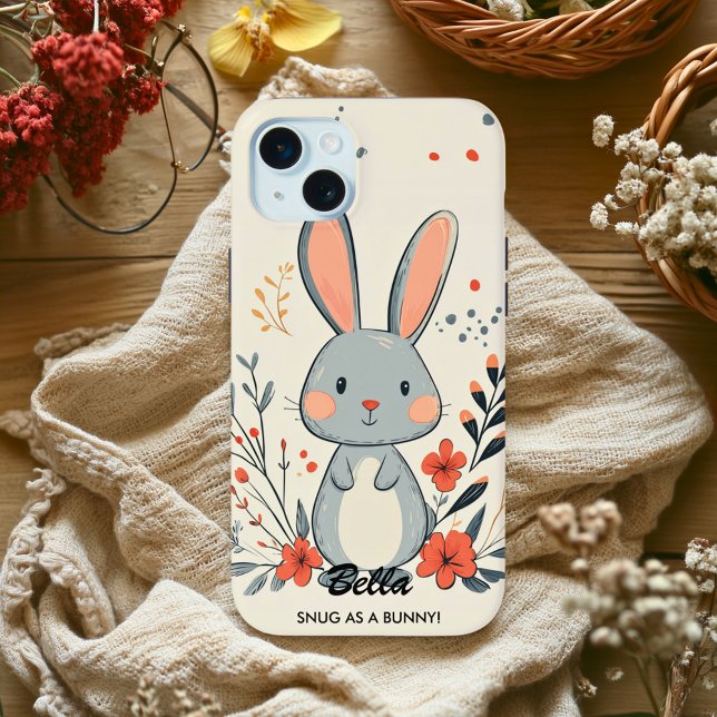 Adorable Bunny Charm - Cosy & Cute Vibes Case-Mate iPhone Case (Creator Uploaded)
