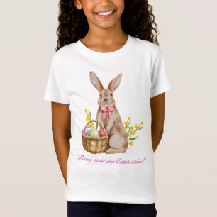 "Adorable Bunny Kisses Easter T-Shirt" T-Shirt