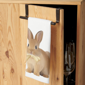 Adorable Bunny Kitchen Towel