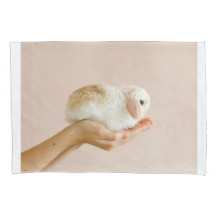 Adorable Bunny Pillow Cover