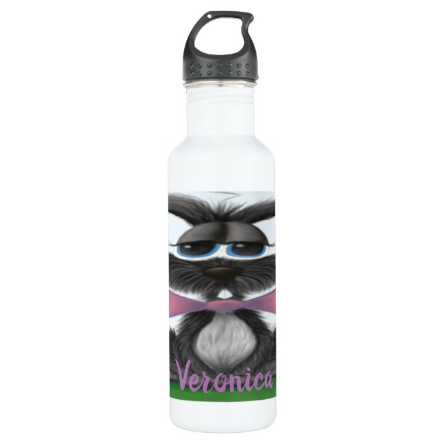 Adorable Bunny Rabbit 710 Ml Water Bottle (Front)