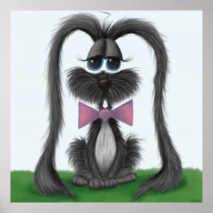 Adorable Bunny Rabbit Poster