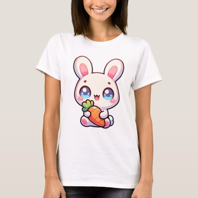 Adorable Bunny  T-Shirt (Front)