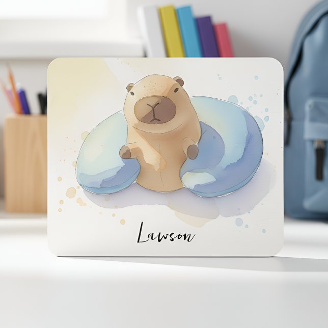 Adorable Capybara Mouse Pad  (Creator Uploaded)