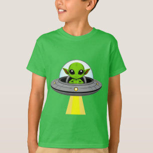 Adorable Cartoon Alien T-Shirt