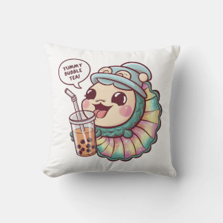 Adorable Cartoon Aquarium Fish: Cozy, Kawaii Vibes Cushion