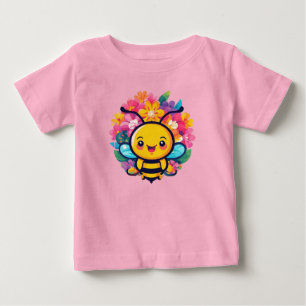 Adorable Cartoon Bee Baby T-Shirt