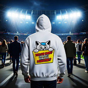 Adorable Cartoon Cat - Perfect Gift for Cat Lovers Hoodie