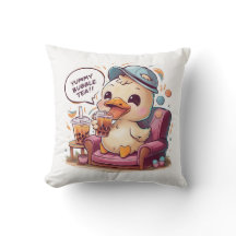Adorable Cartoon Duck: Cozy, Kawaii Vibes