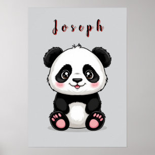 Adorable Cartoon Panda 🐼✨ Cosy Nursery Decor