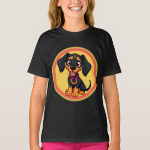 Adorable Cartoon Puppy T-Shirt