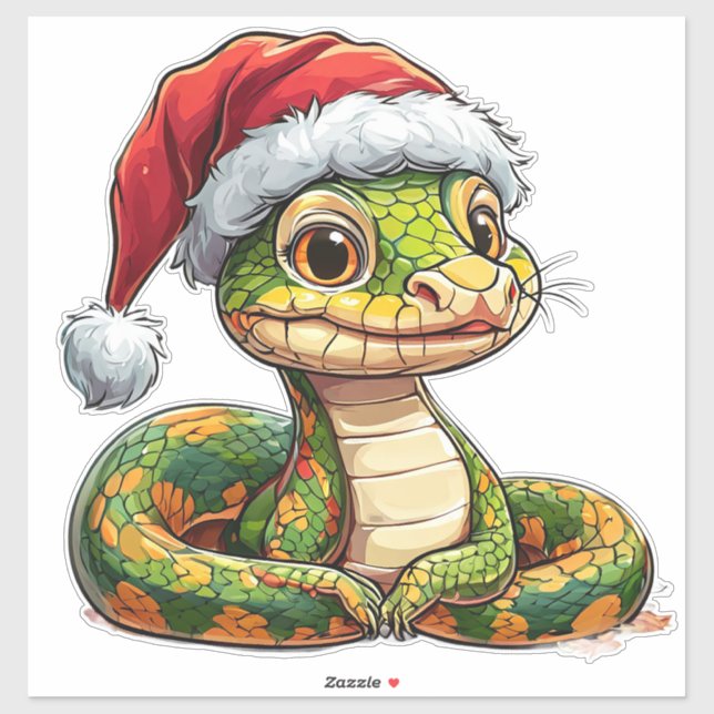 Adorable Cartoon Snake (Sheet)