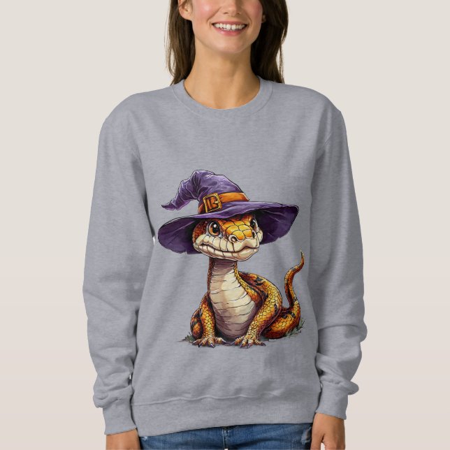 Adorable Cartoon Snake Sweatshirt (Front)