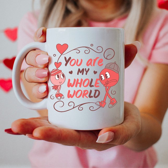 Adorable Cartoon Valentine Coffee Mug (Creator Uploaded)
